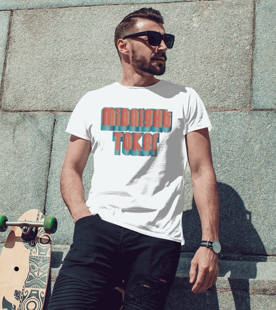 Midnight Toker Retro Vibe T-Shirt