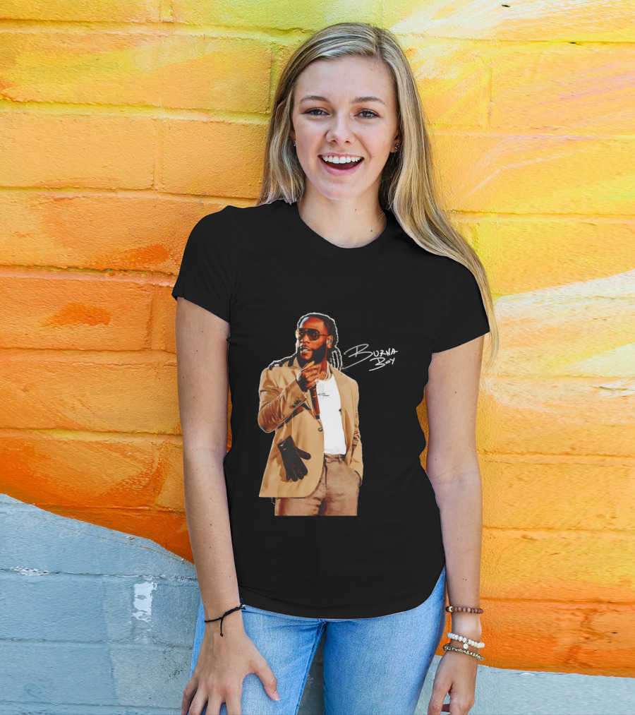 Burna Boy Rooted African Heritage Fashion T-Shirt