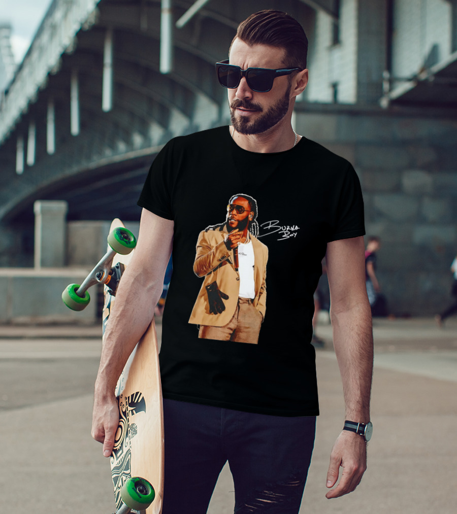 Burna Boy Rooted African Heritage Fashion T-Shirt