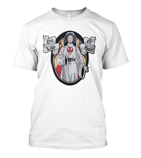 Princess Leia Our Lady Of Hope Star Wars Rebellion T-Shirt