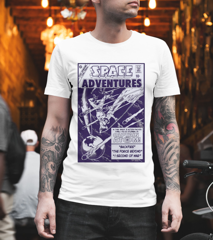 Space Adventures Captain Atom Backfire The Force Beyond 1 Second of War Charlton Comics 1961 T-Shirt