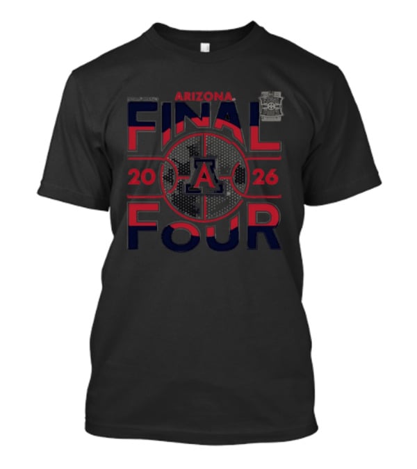 Arizona Wildcats Final Four 2026 NCAA Basketball Indianapolis T-Shirt