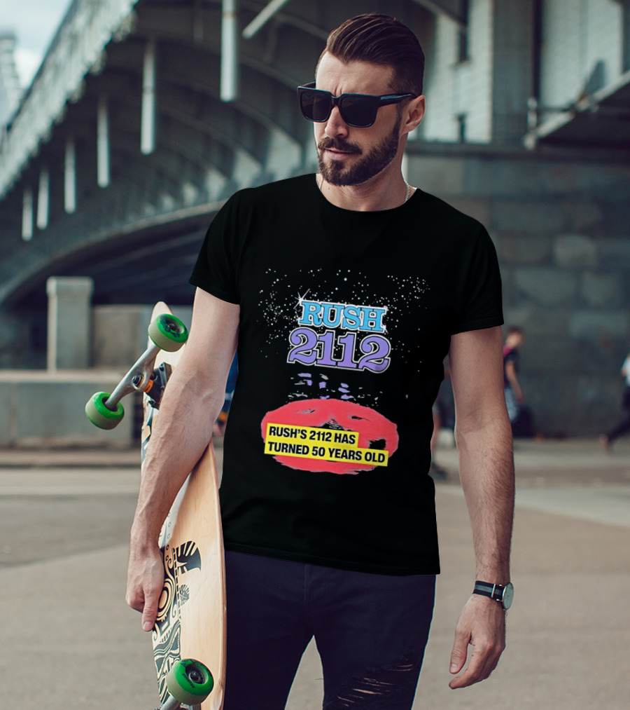 Rush 2112 Anniversary Edition Has Turned 50 Years Old T-Shirt
