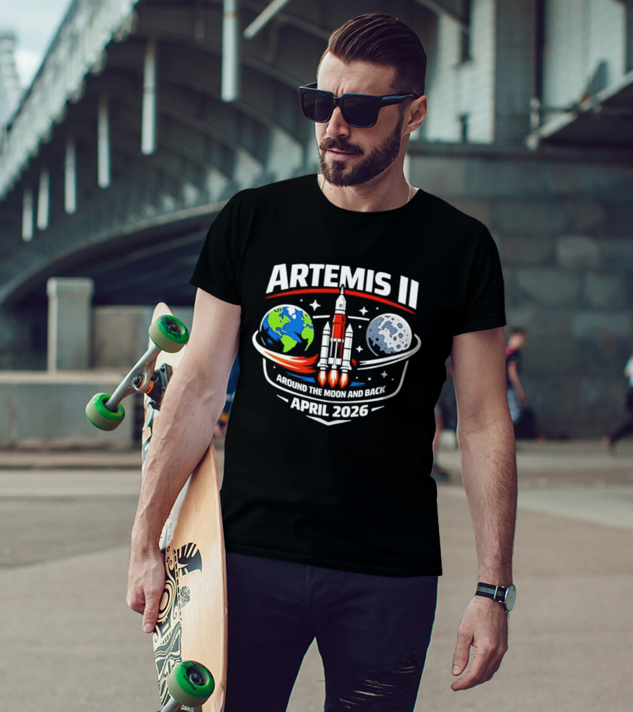 Artemis II NASA Moon Mission April 2026 T-Shirt