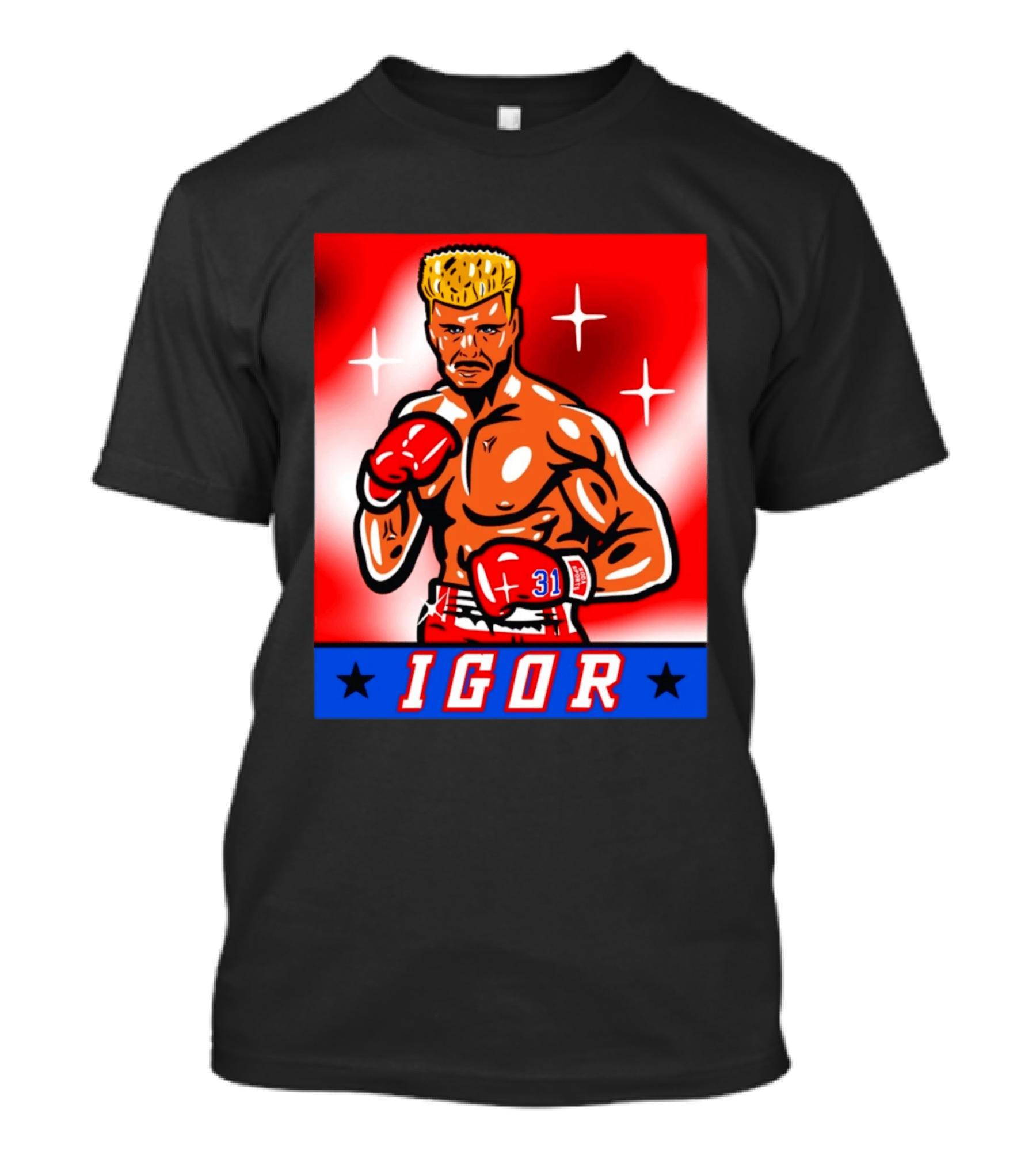 Igor Drago I Must Break You New York Rangers Boxing T-Shirt