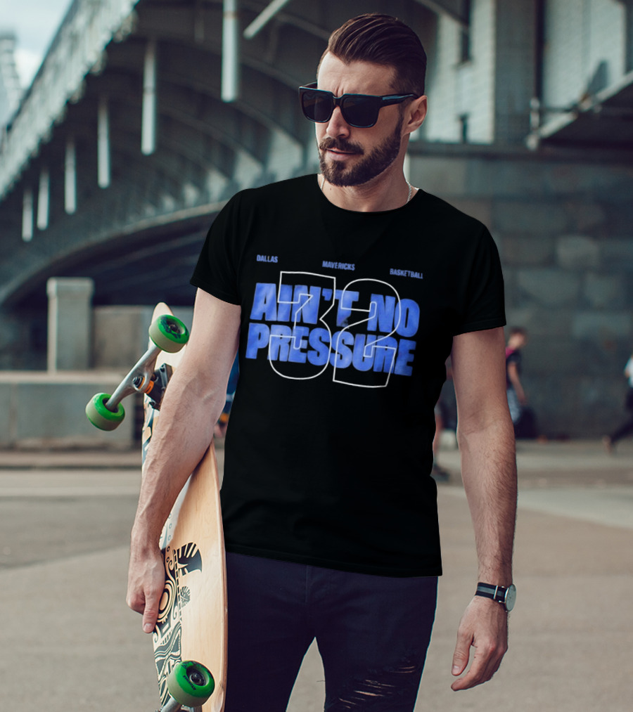 Ain't No Pressure 32 Jason Kidd Cooper Flagg Basketball Maine Montverde T-Shirt