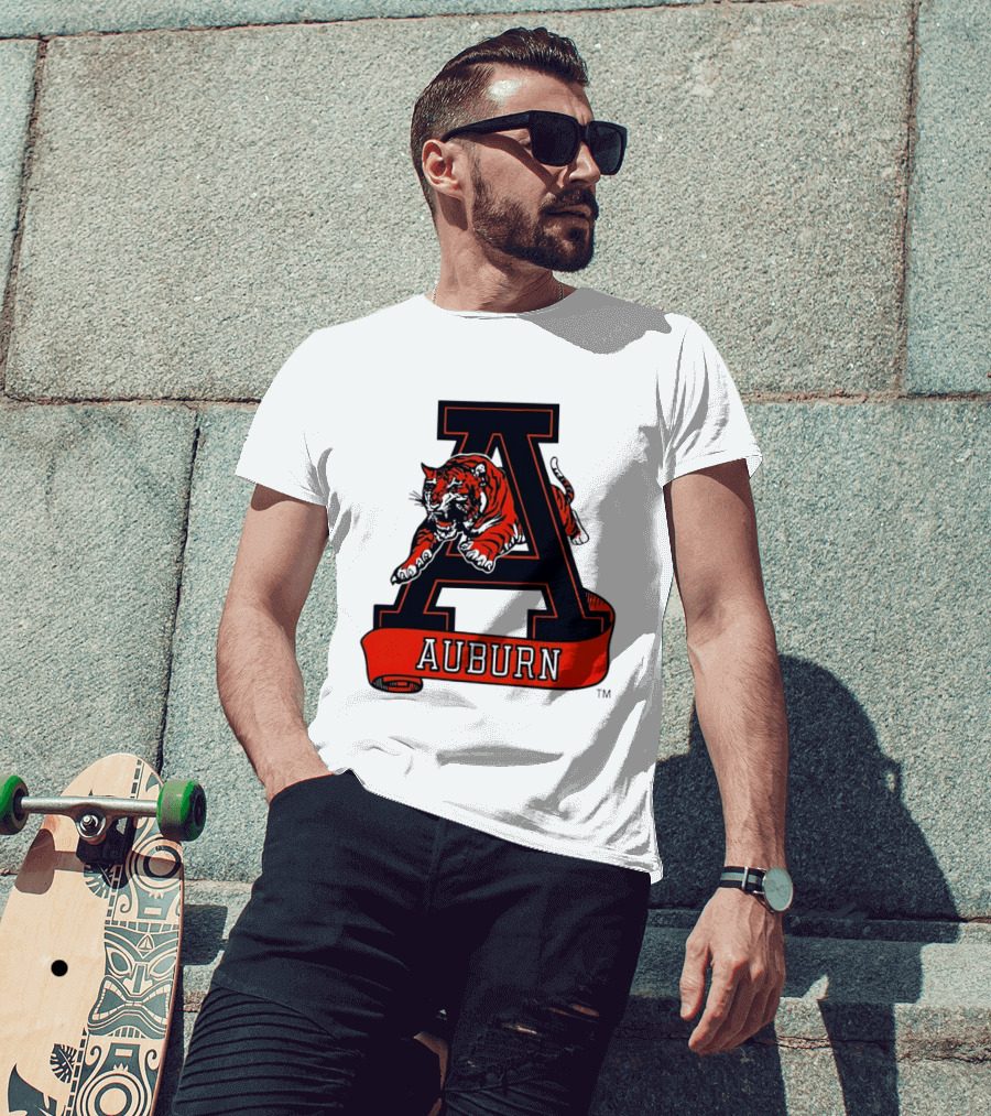 Auburn Tigers Auburn University Basketball NBA Team Spirit Tiger T-Shirt