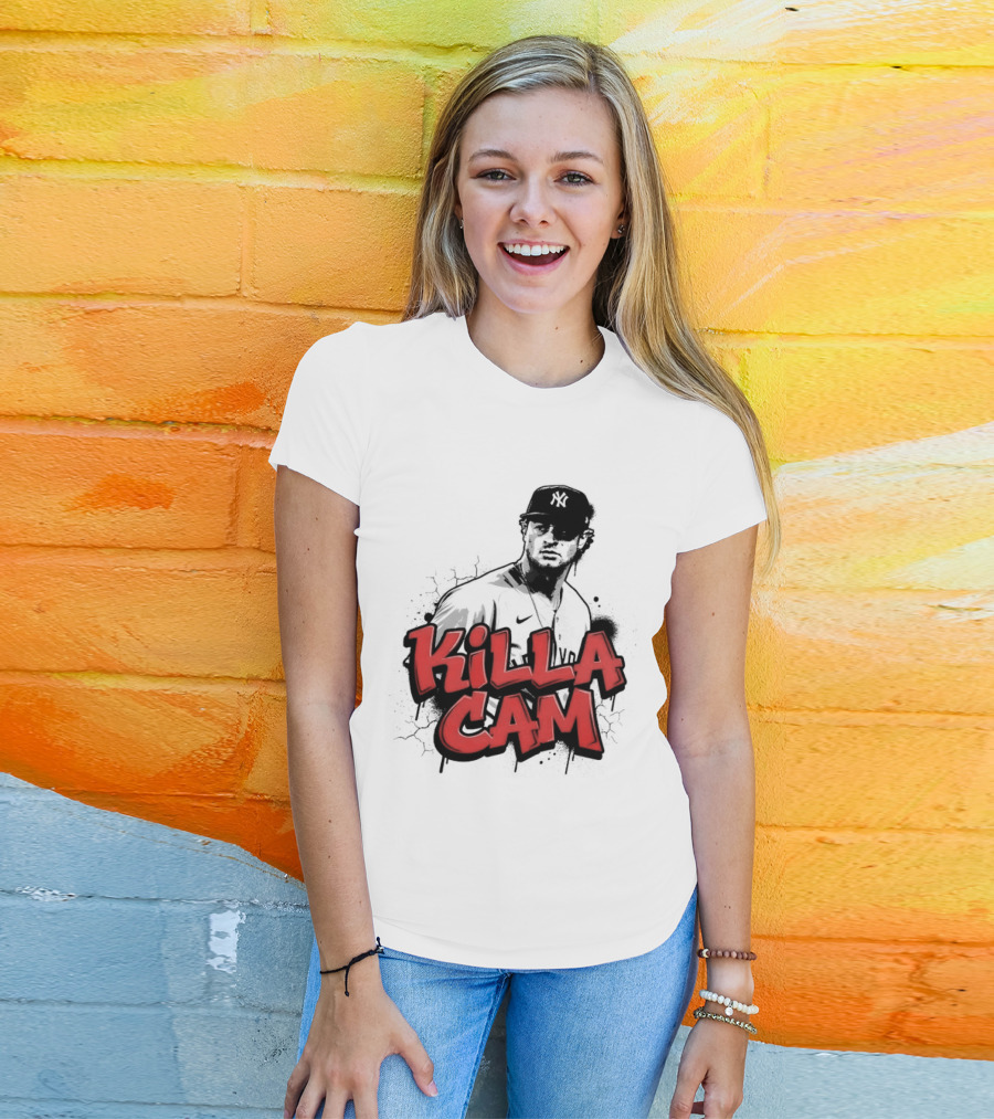 Killa Cam New York Yankees Baseball Team Schlittler T-Shirt