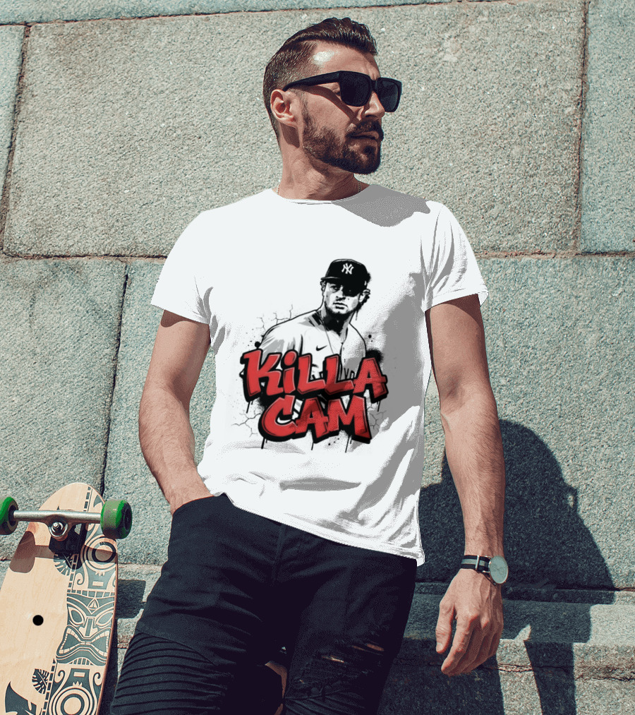 Killa Cam New York Yankees Baseball Team Schlittler T-Shirt