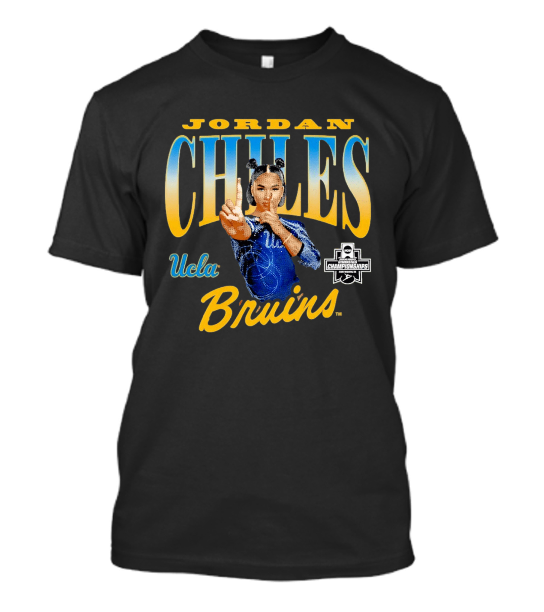 Jordan Chiles UCLA Bruins Gymnastics NCAA Championships T-Shirt