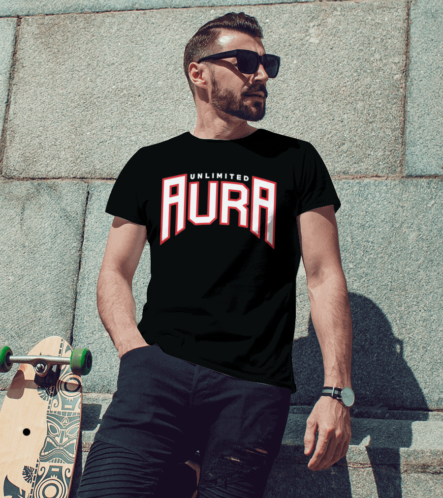 Unlimited Aura Baseball T-Shirt