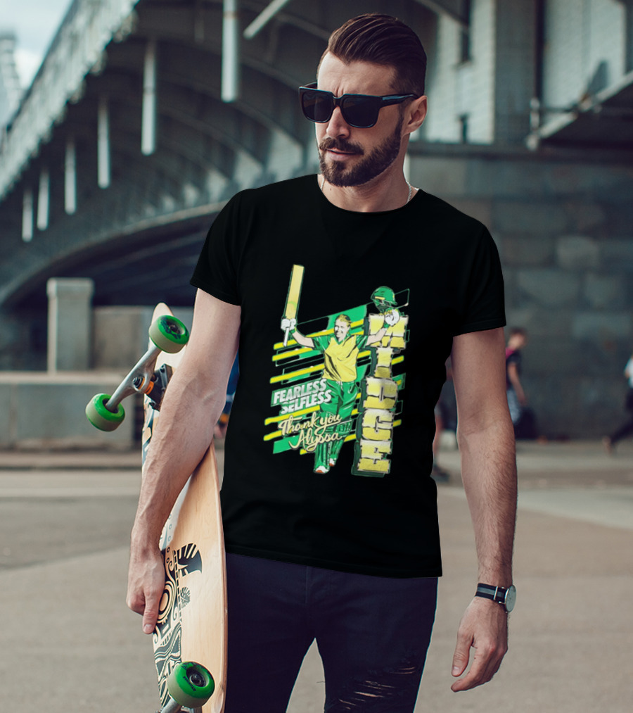Fearless Selfless Thank You Alyssa Cricket Midge T-Shirt