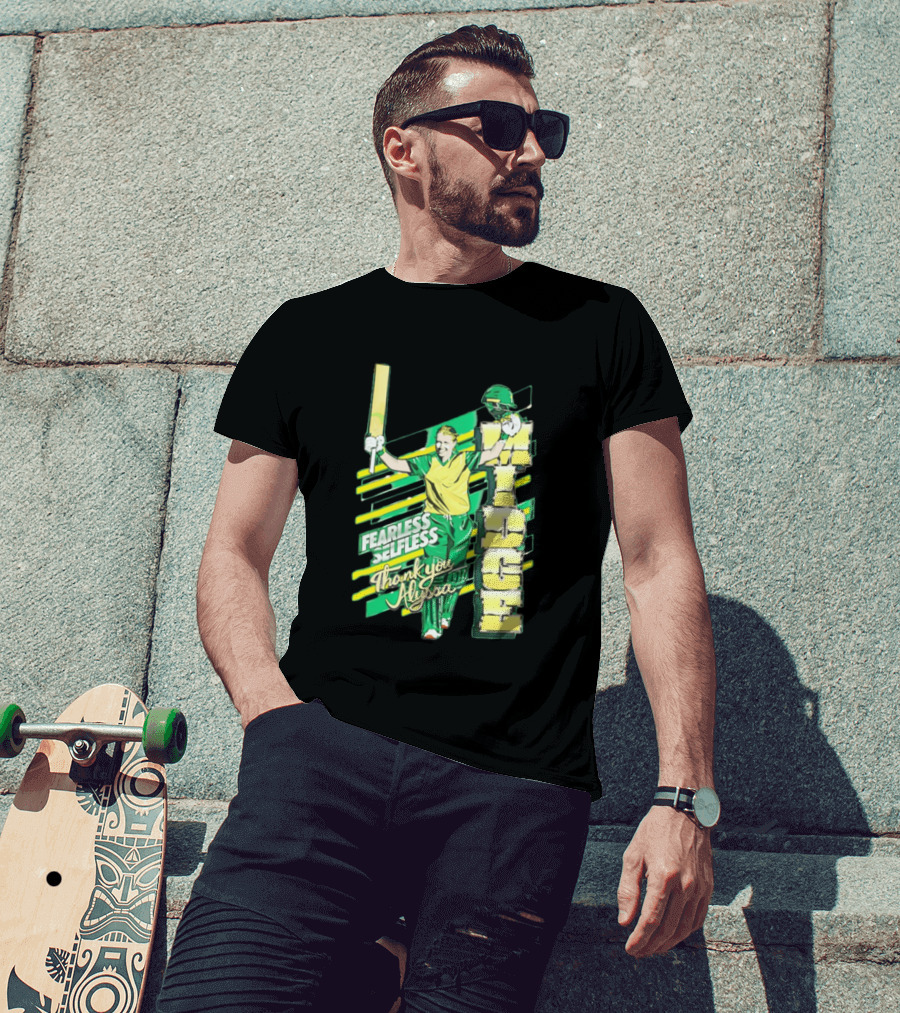 Fearless Selfless Thank You Alyssa Cricket Midge T-Shirt