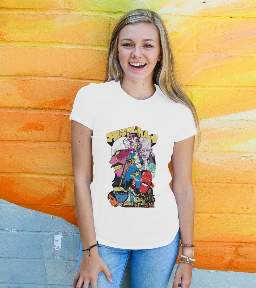 Golden Kamuy Manga Characters Collage T-Shirt