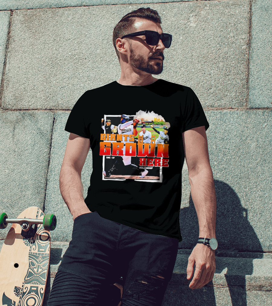Sacramento River Cats 2025 Giants Grown Here ClawsUp T-Shirt