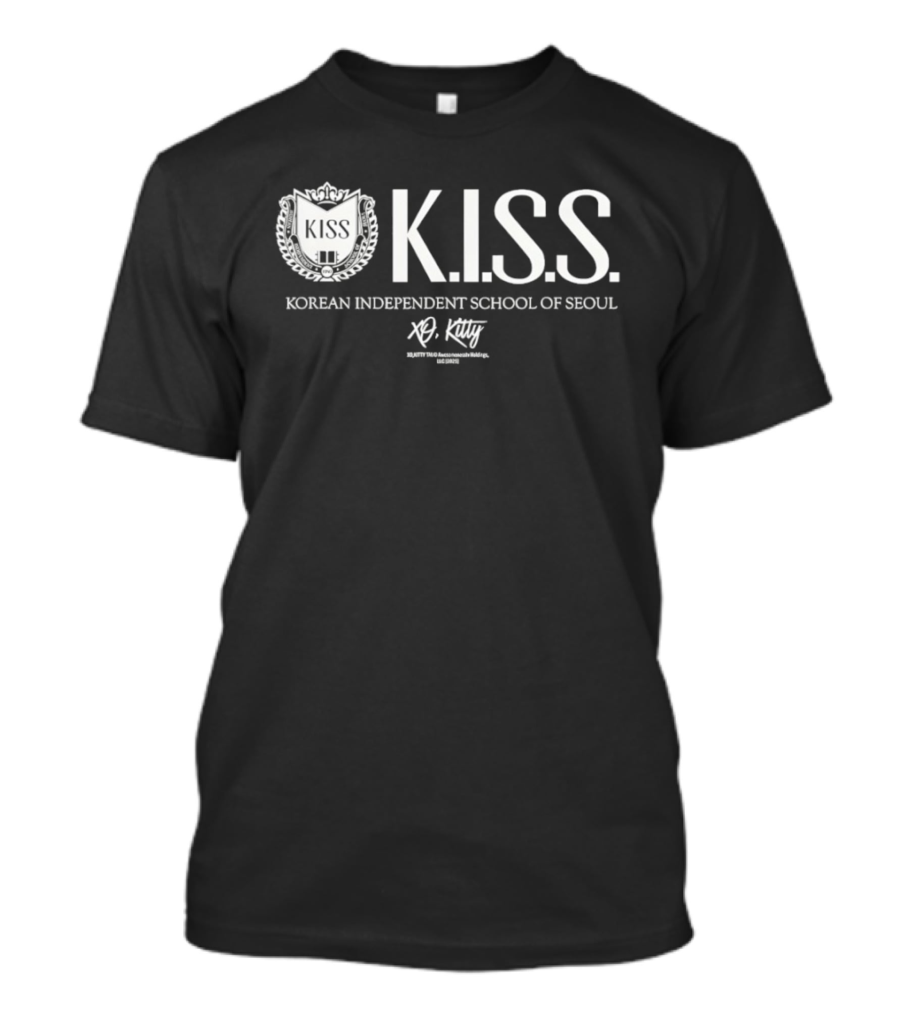 KISS Korean Independent School Of Seoul XO Kitty Collaboration T-Shirt