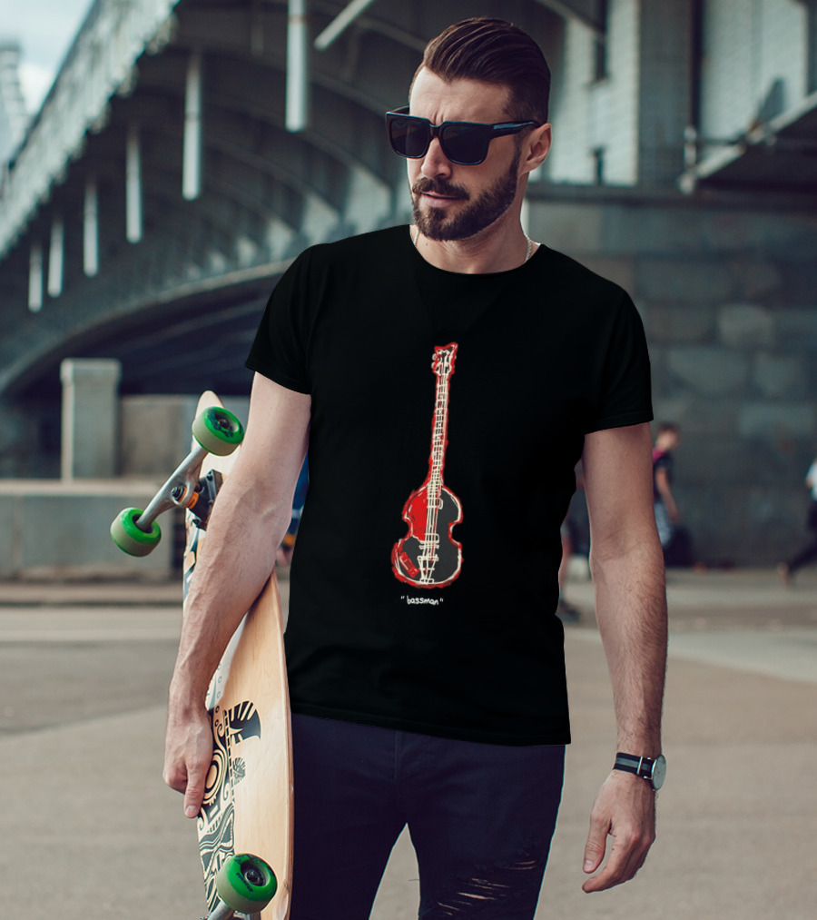 Autumn 1999 Rock Idol Bassman Upright Bass Electric T-Shirt