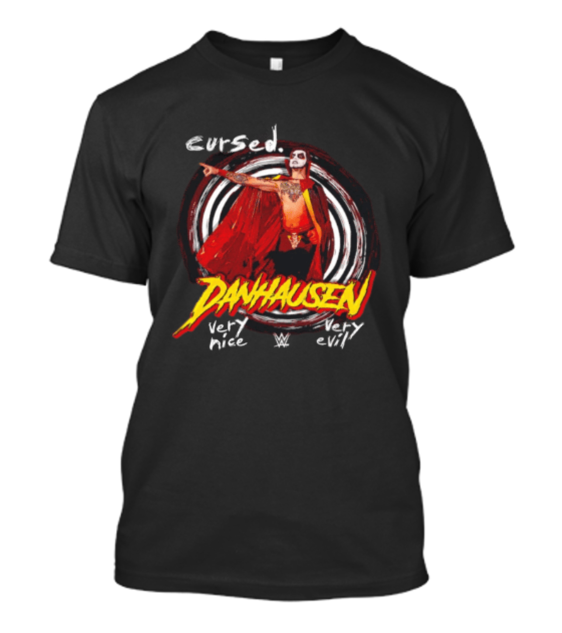 Cursed Danhausen WWE Very Nice Very Evil T-Shirt