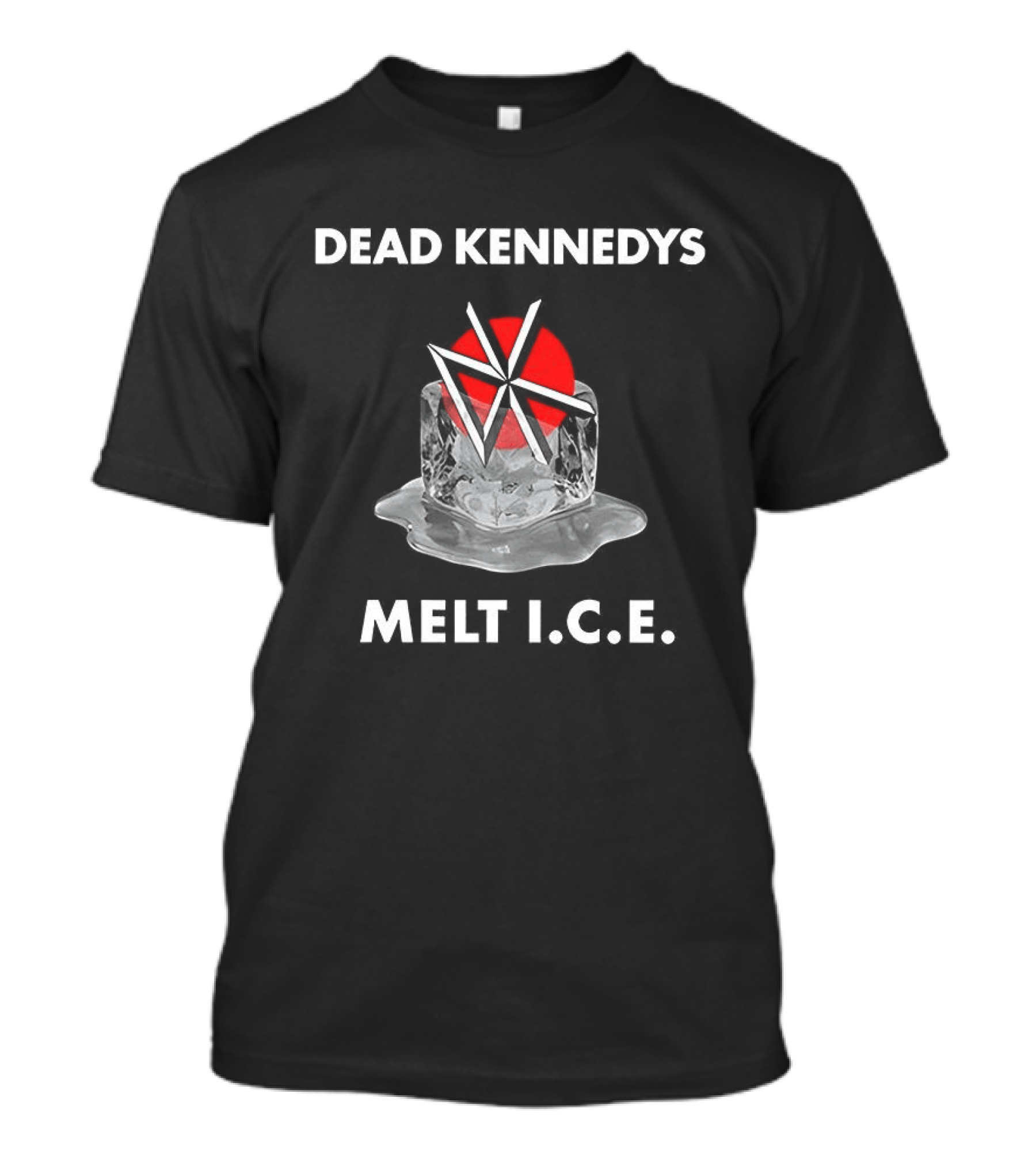 Dead Kennedys Melt I.C.E. Ice Cube Red T-Shirt