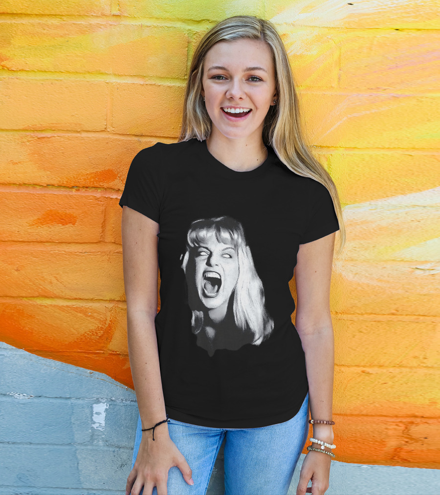 Laura Palmer Scream Twin Peaks Horror T-Shirt