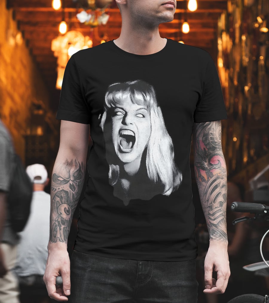 Laura Palmer Scream Twin Peaks Horror T-Shirt