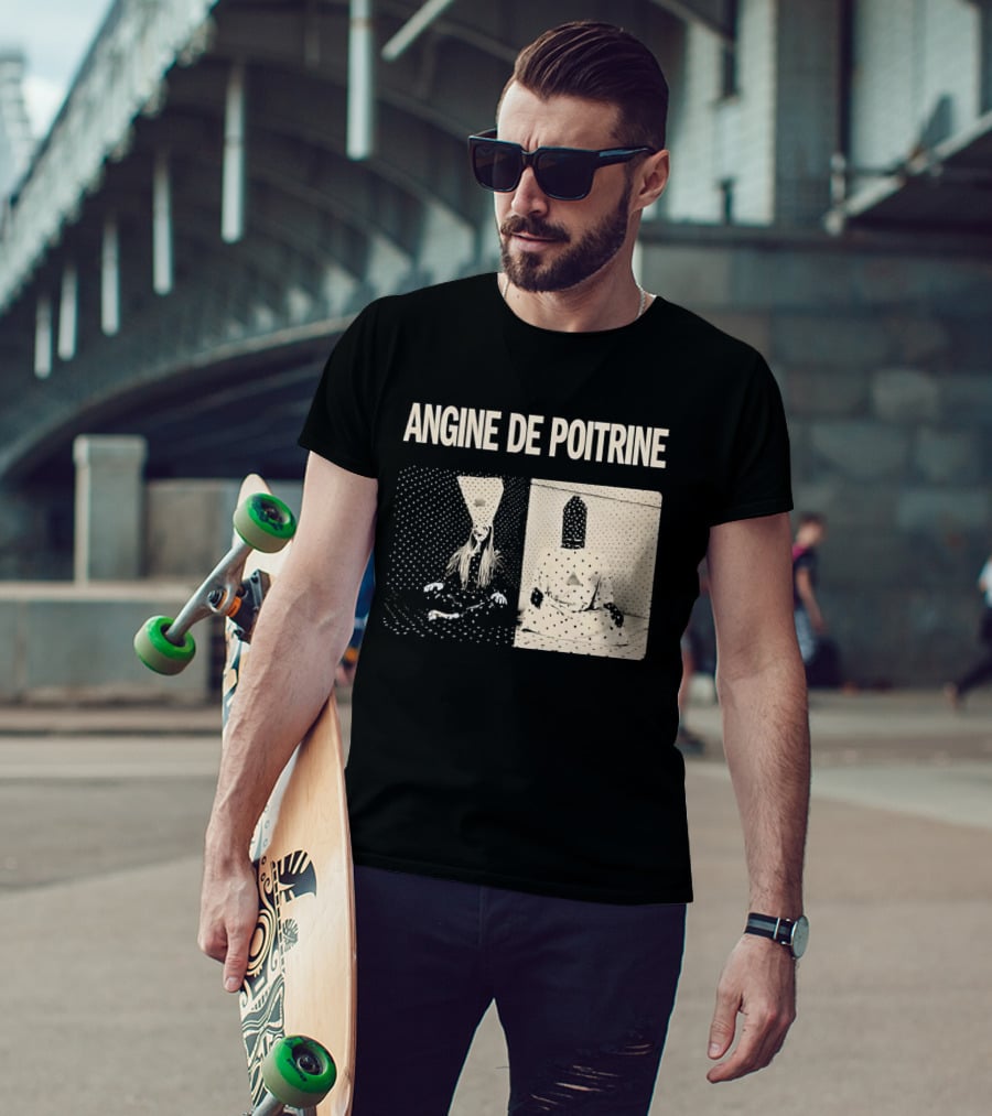 Angine De Poitrine Tour Visual With Geometric Figures T-Shirt