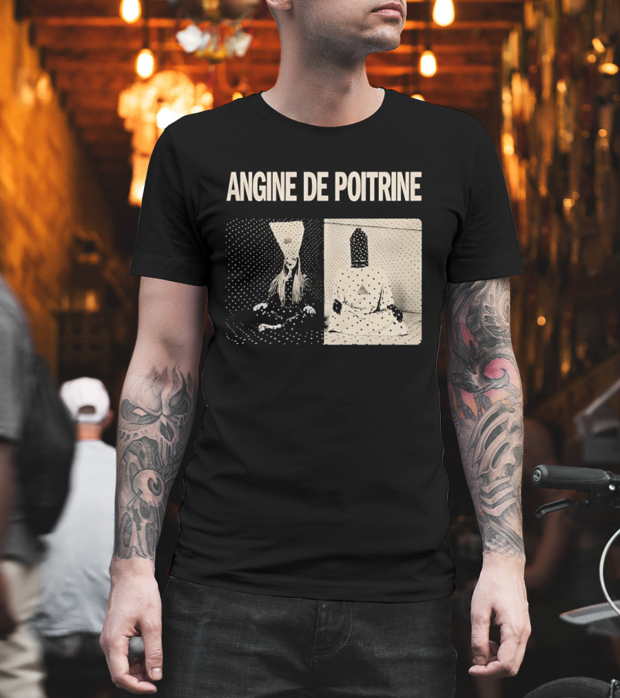 Angine De Poitrine Tour Visual With Geometric Figures T-Shirt