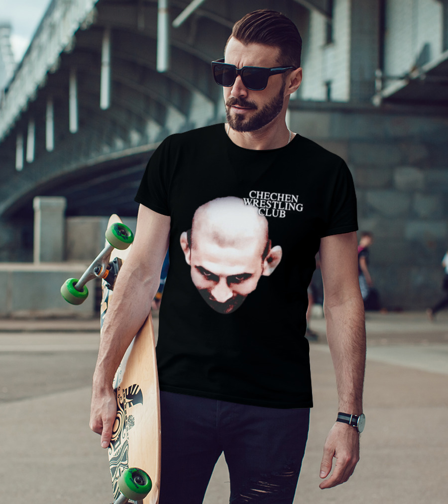 Khamzat Chechen Wrestling Club Warrior Face T-Shirt