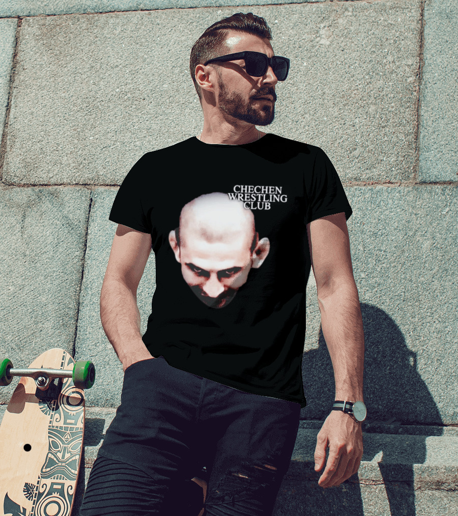 Khamzat Chechen Wrestling Club Warrior Face T-Shirt