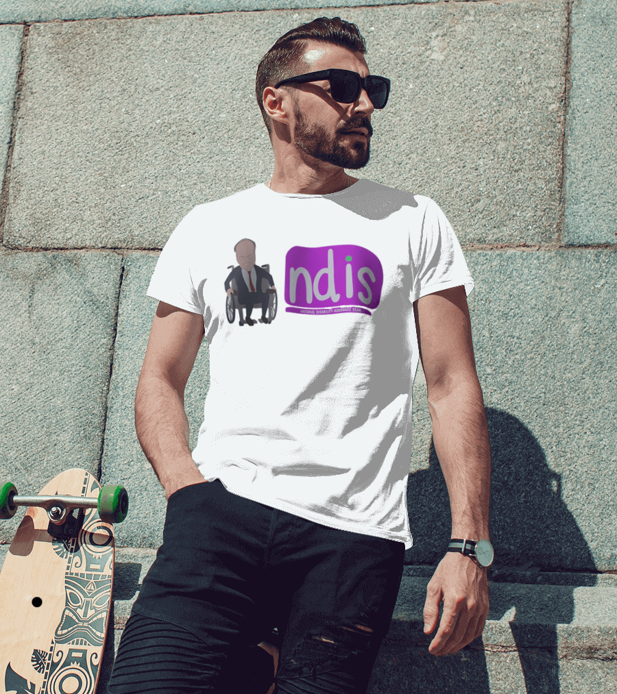 National Disability Insurance Scam NDIS Roots Riches T-Shirt