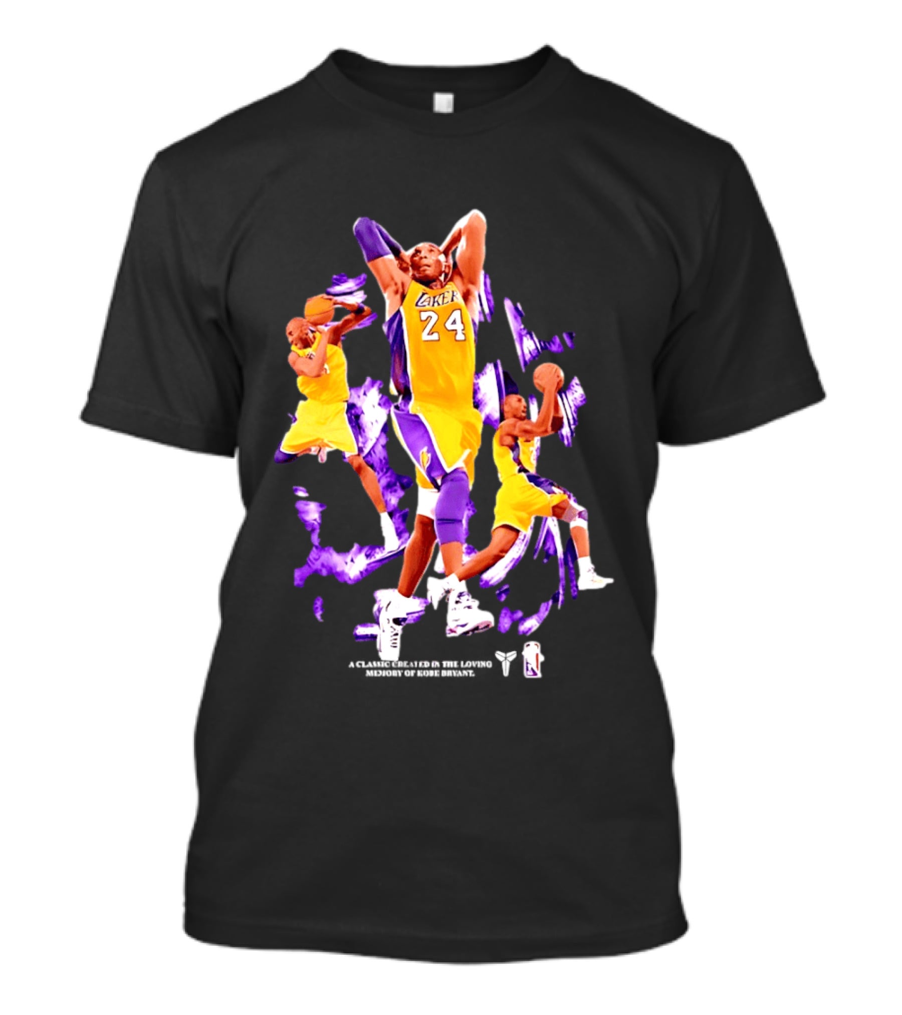 Kobe Bryant Los Angeles Lakers 24 Basketball Legacy Collection T-Shirt