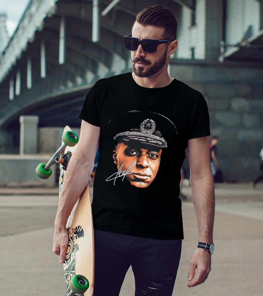 Kylian Mbappe El Dictator Big Head Military Cap T-Shirt