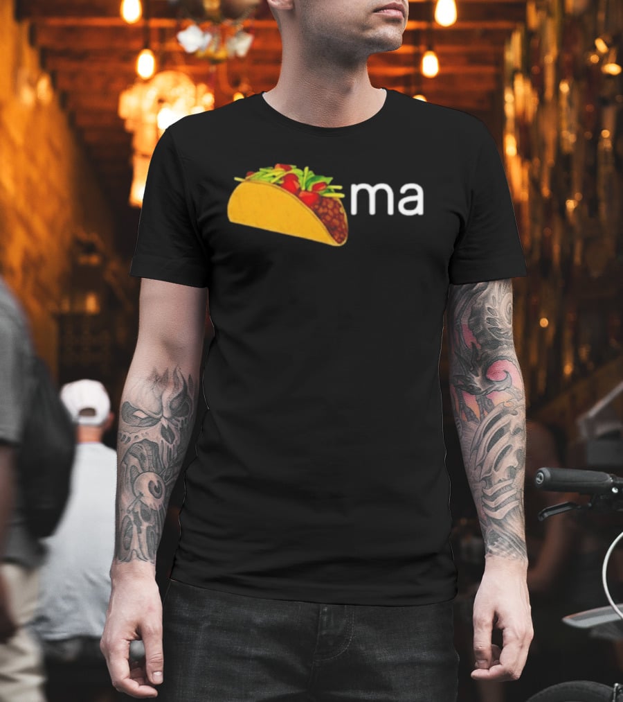 Tacoma Taco Graphic Text Food Pun Mexican Cuisine Humor Trend T-Shirt