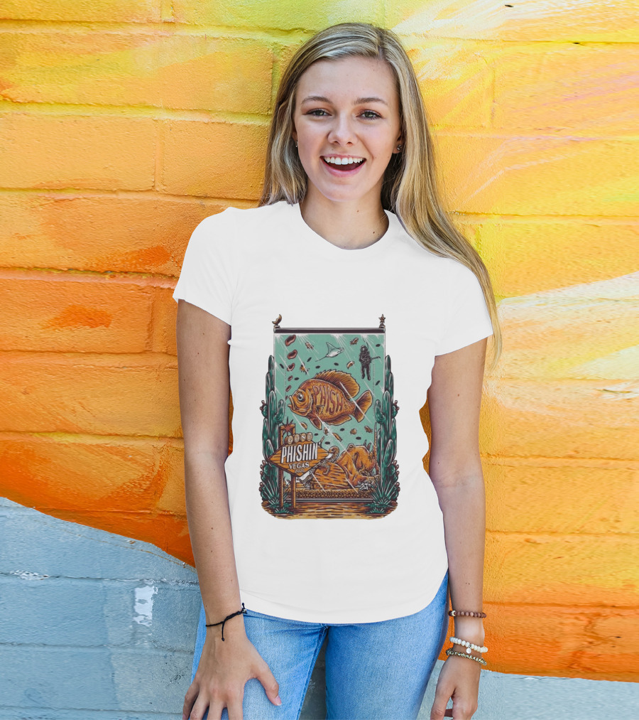 Gone Phishin Vegas 2026 Phish Desert Adventure T-Shirt