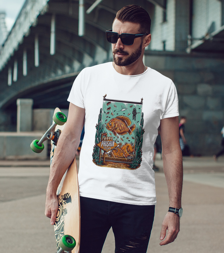 Gone Phishin Vegas 2026 Phish Desert Adventure T-Shirt