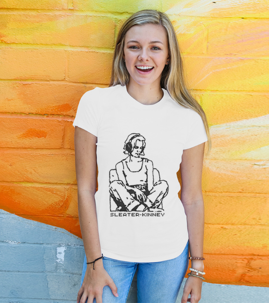 Sleater Kinney I Wanna Be Your Joey Ramone It's What I Thought It's Rock And Roll T-Shirt