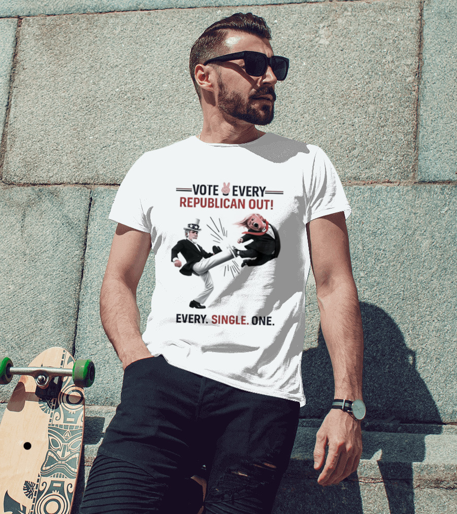 Vote Every Republican Out Every Single One Political T-Shirt