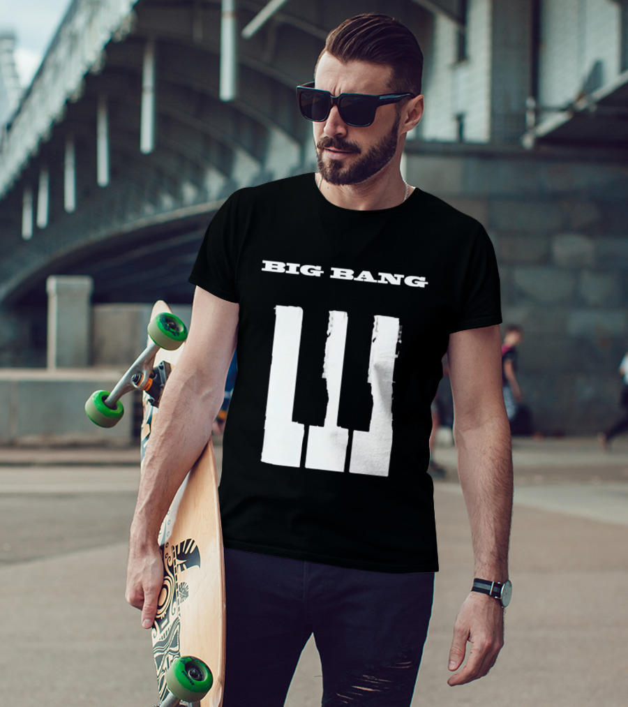 Big Bang Is Back Iconic Three Pillar T-Shirt