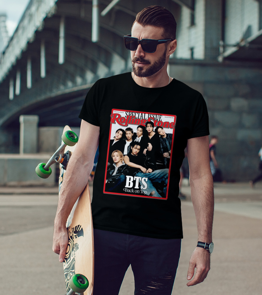 Rolling Stone Special Issue BTS Back On Top T-Shirt