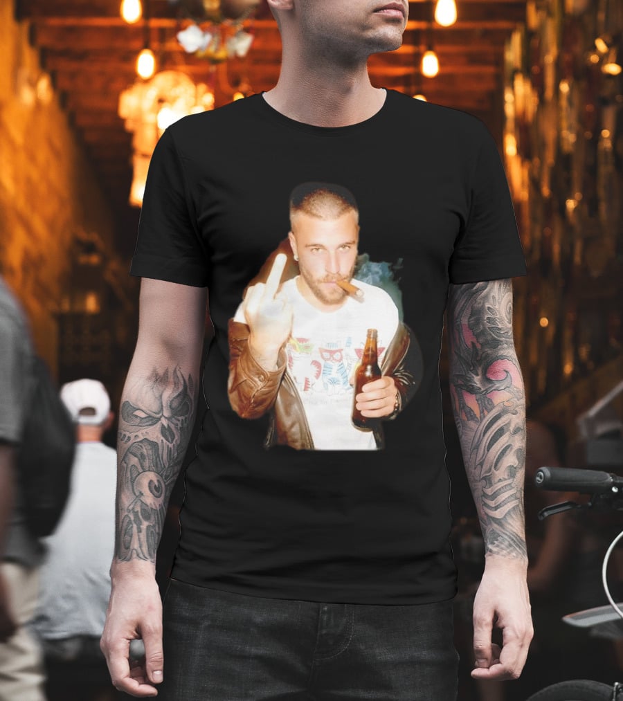 Justin Bieber Middle Finger Music Lovers T-Shirt