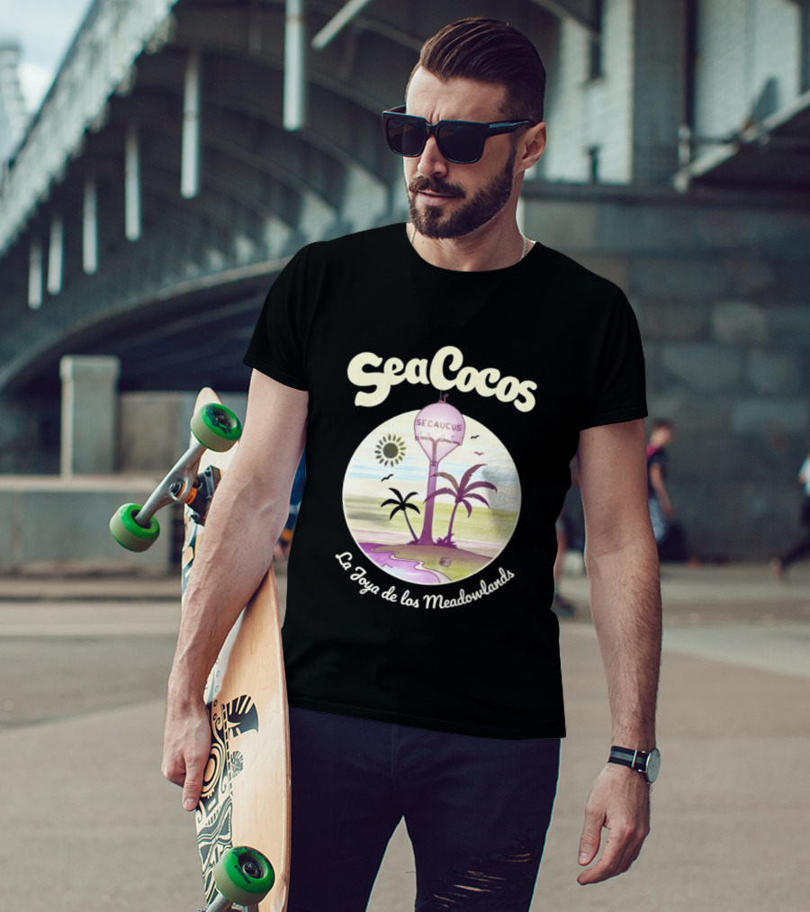 Sea Cocos Secaucus NJ Palm Meadowlands La Joya De Los Meadowlands T-Shirt
