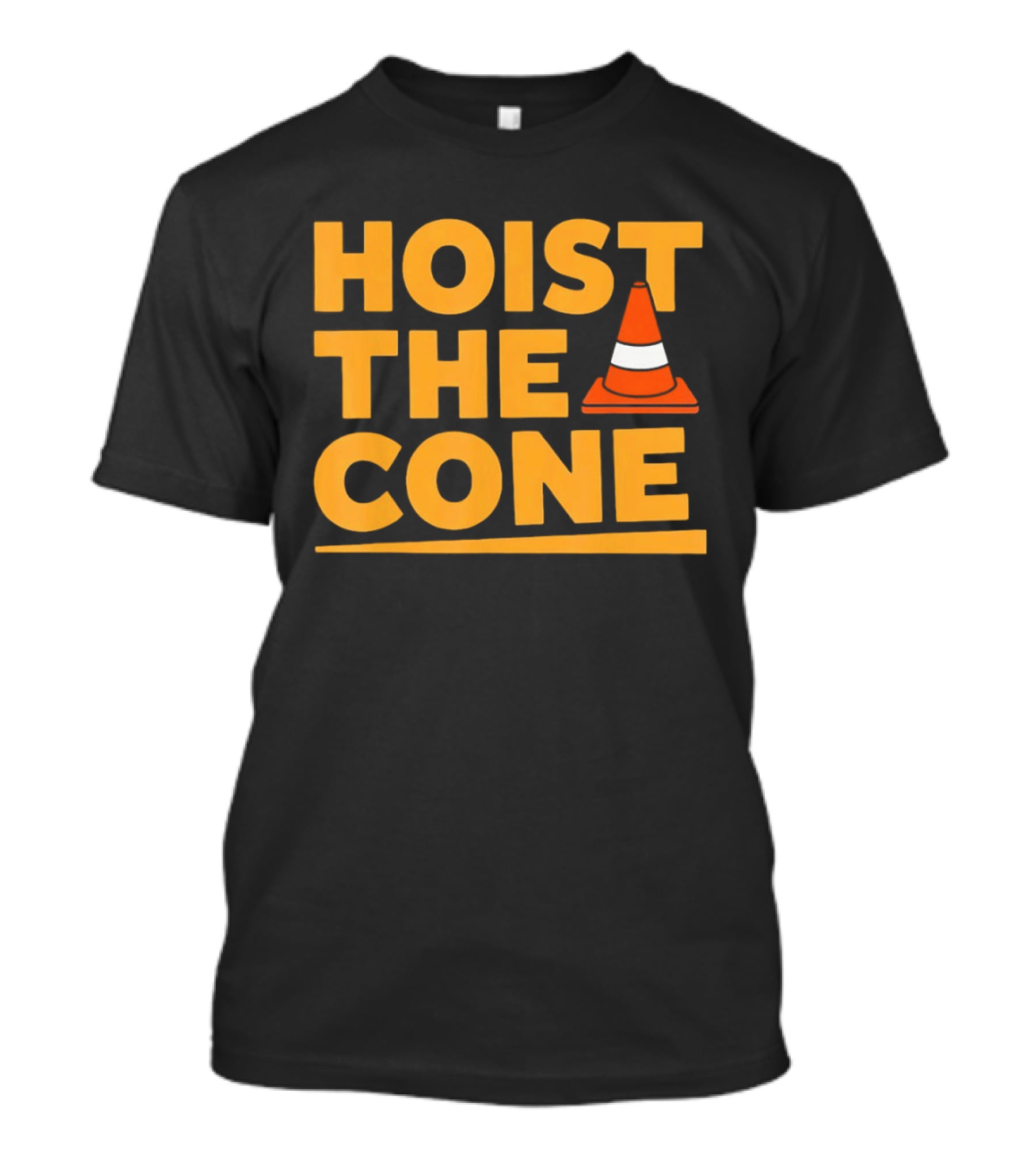 Pittsburgh Pirates Hoist The Cone Meme Traffic Cone Baseball T-Shirt