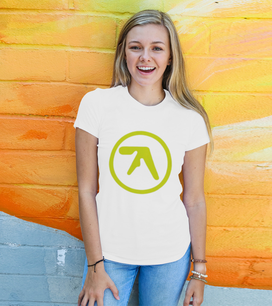Aphex Twin Logo Yellow T-Shirt