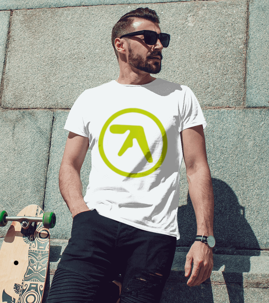Aphex Twin Logo Yellow T-Shirt