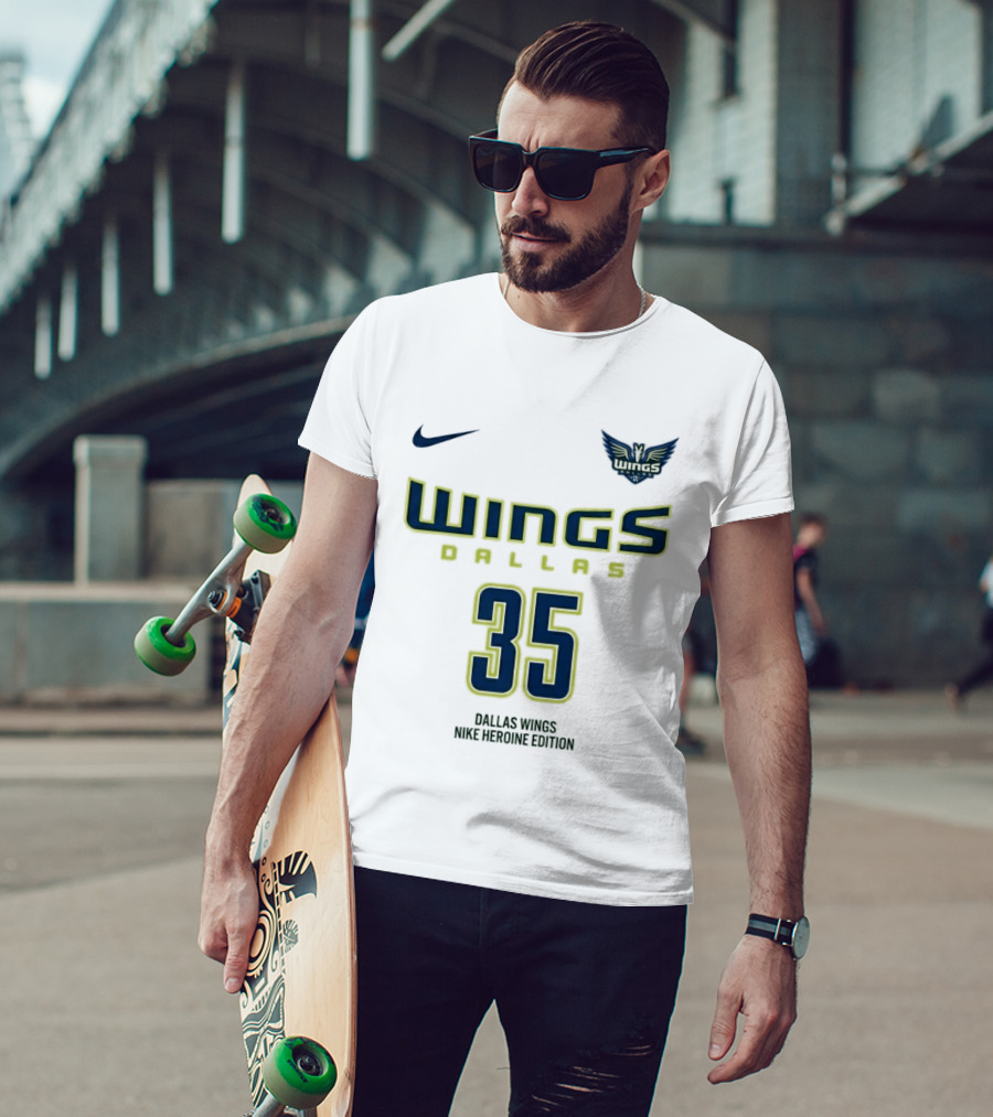 Wings Dallas Big Texas 35 Nike Heritage Edition T-Shirt