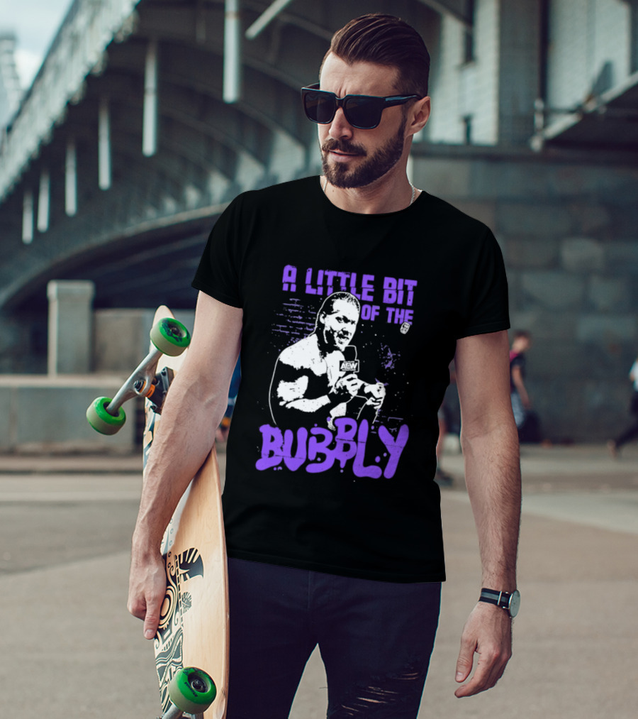 AEW Chris Jericho A Little Bit Of The Bubbly T-Shirt