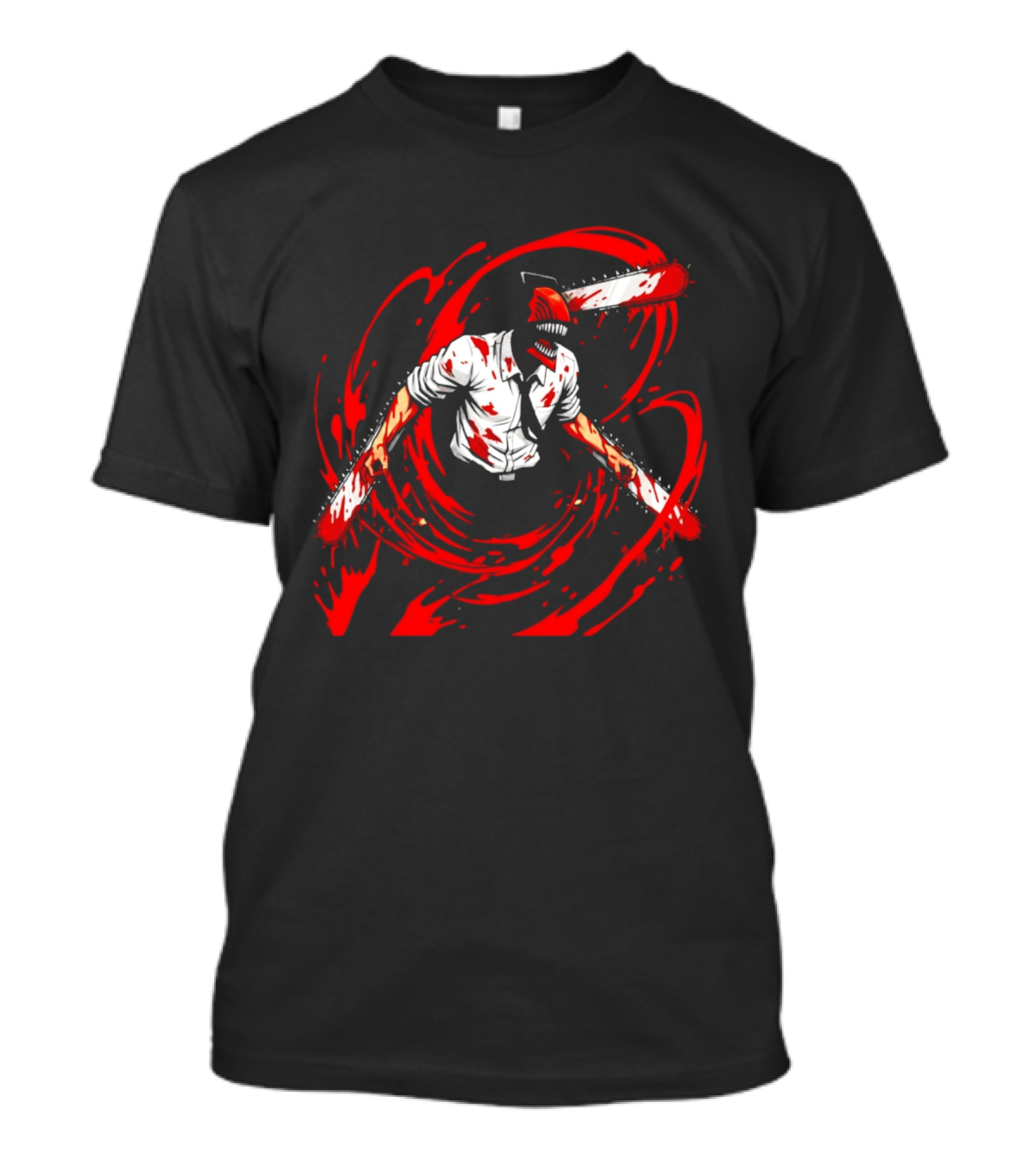 Chainsaw Man Denji Blood Splattered T-Shirt