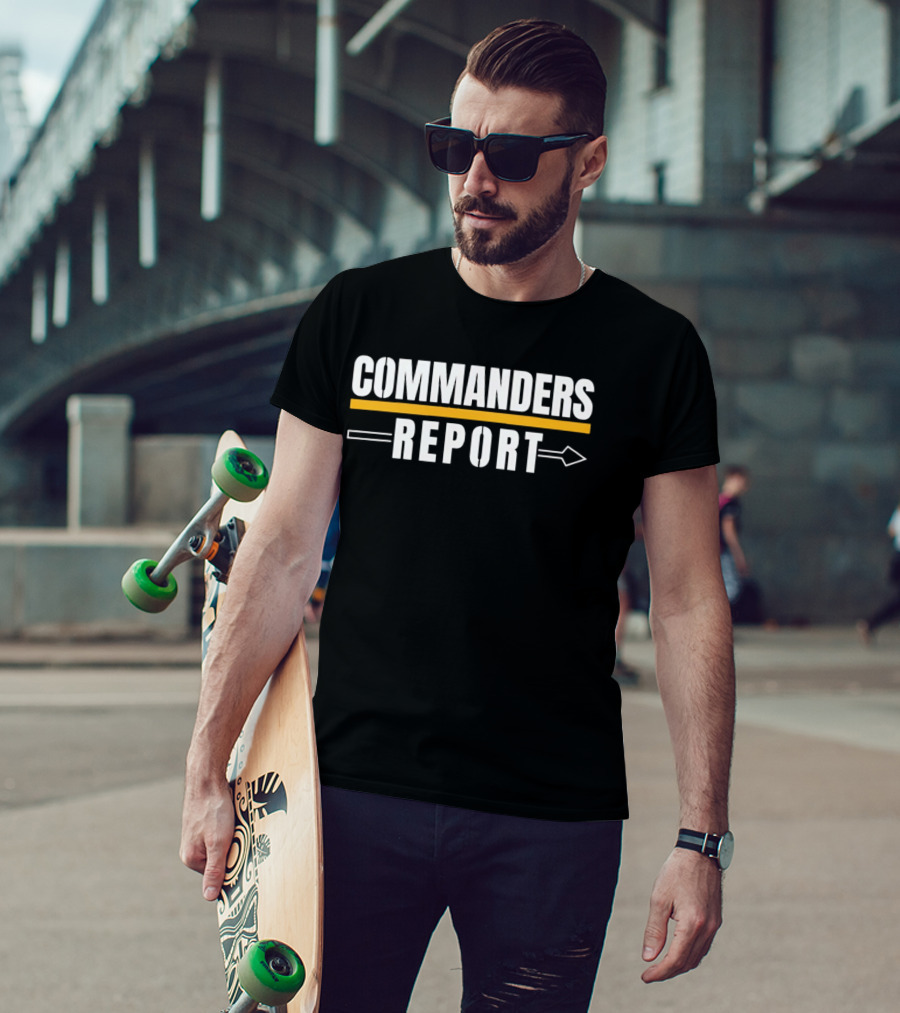 Washington Commanders Commanders Report T-Shirt