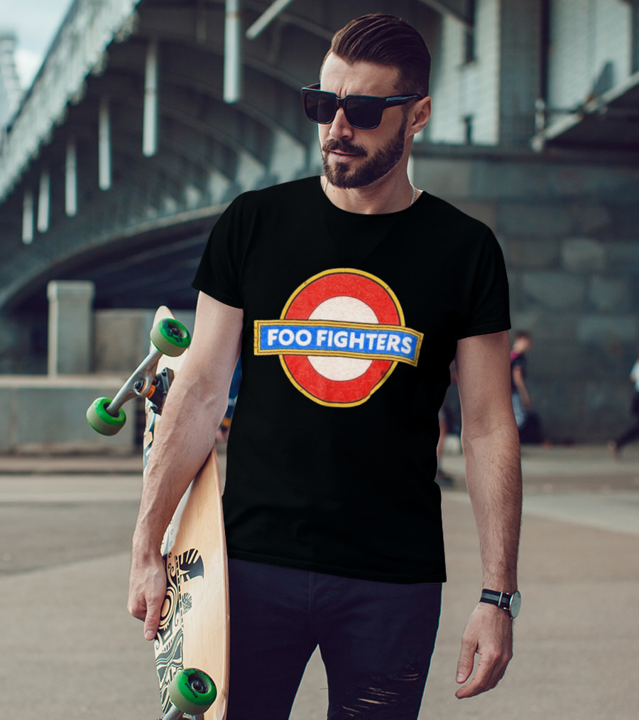Foo Fighters London Underground Roundel T-Shirt