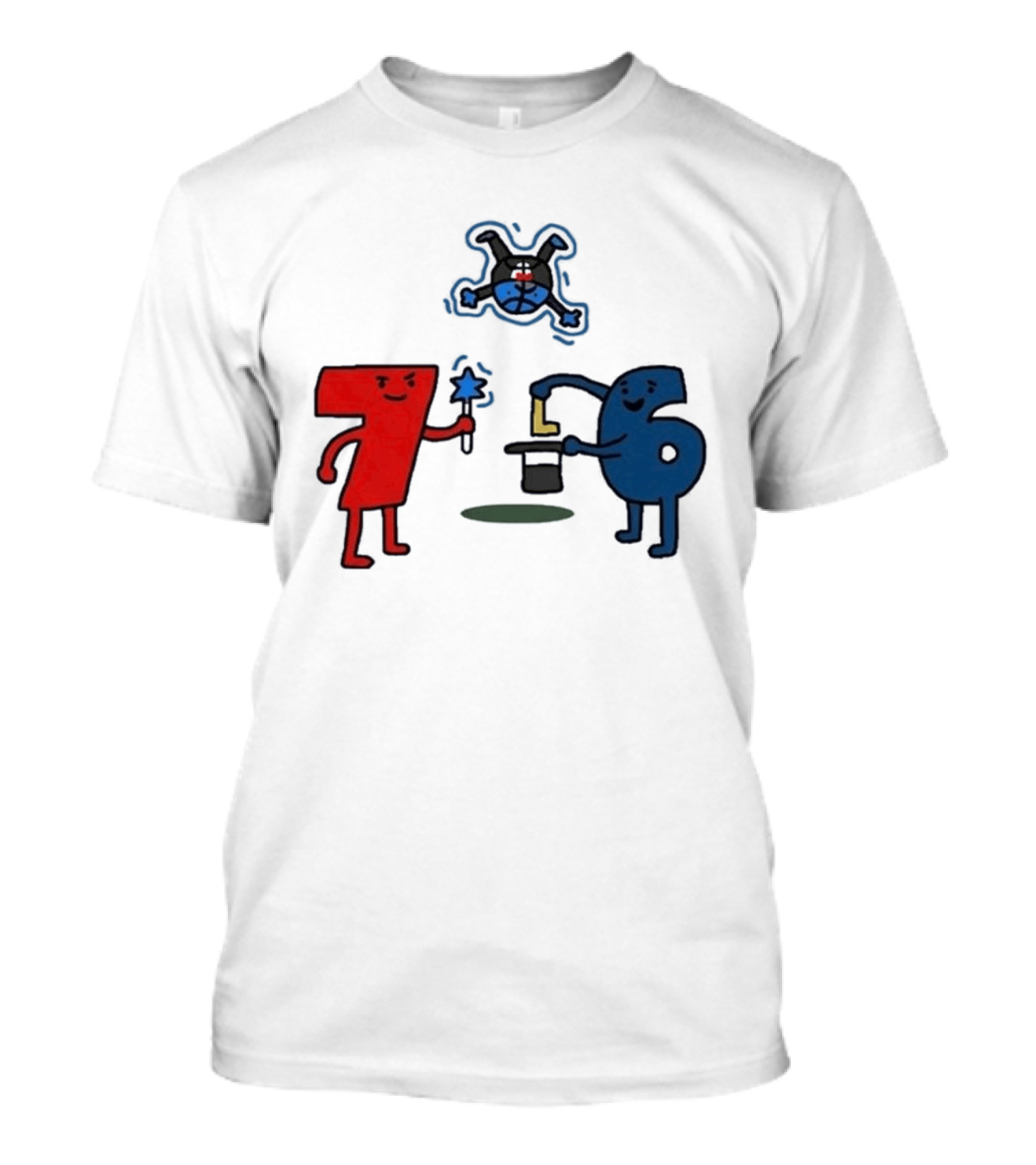 Philadelphia 76ers Steal Orlando Magic Meme With 76 And Magic Wand T-Shirt